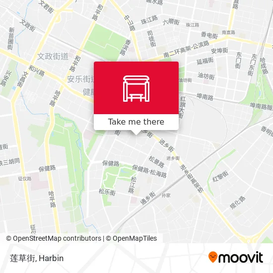 莲草街 map