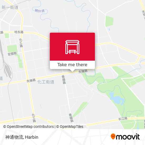 神通物流 map