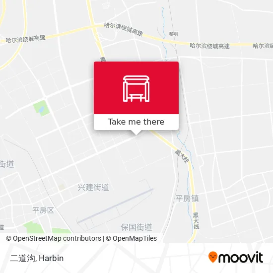 二道沟 map