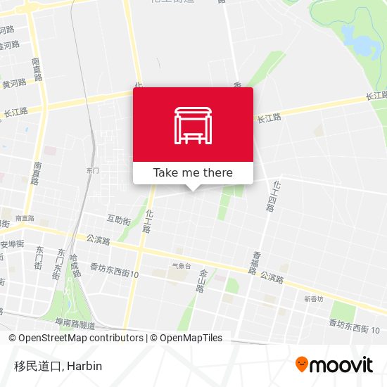 移民道口 map