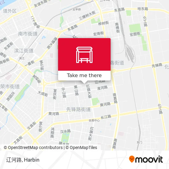 辽河路 map