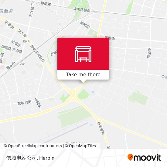 信城电站公司 map
