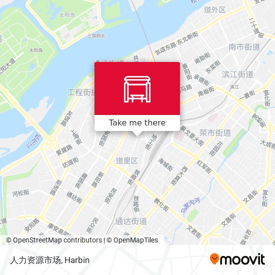 人力资源市场 map