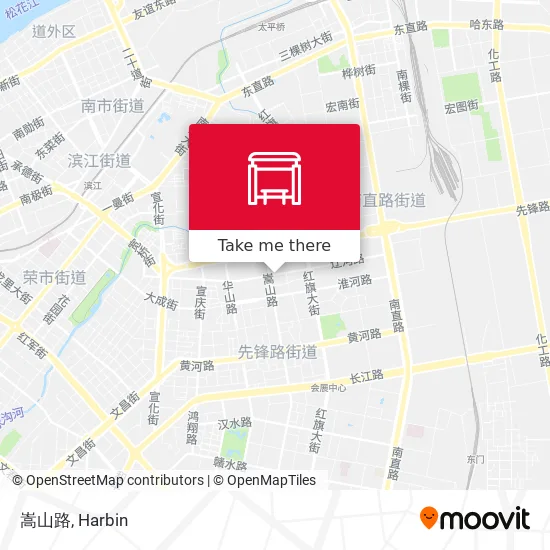 嵩山路 map