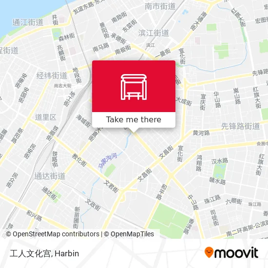 工人文化宫 map