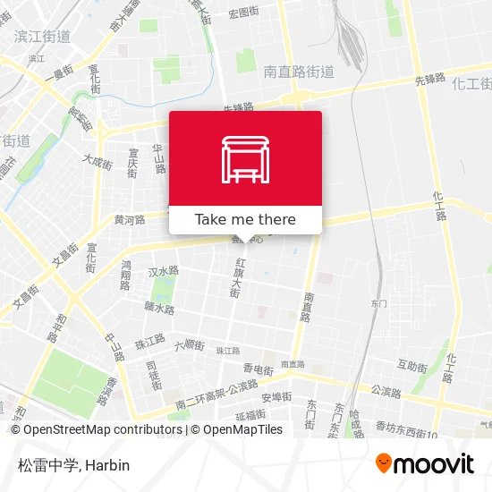 松雷中学 map