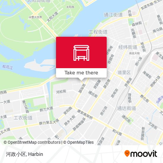 河政小区 map
