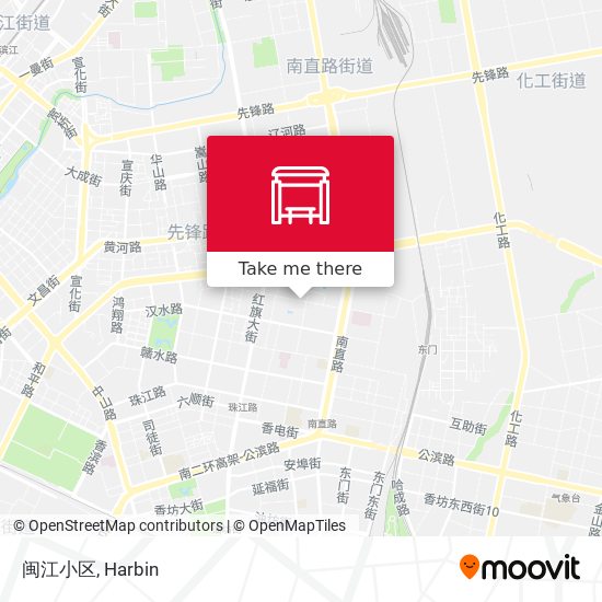 闽江小区 map
