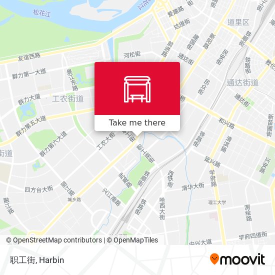 职工街 map