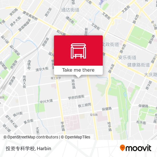 投资专科学校 map