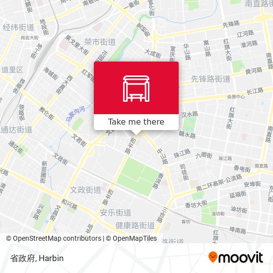 省政府 map