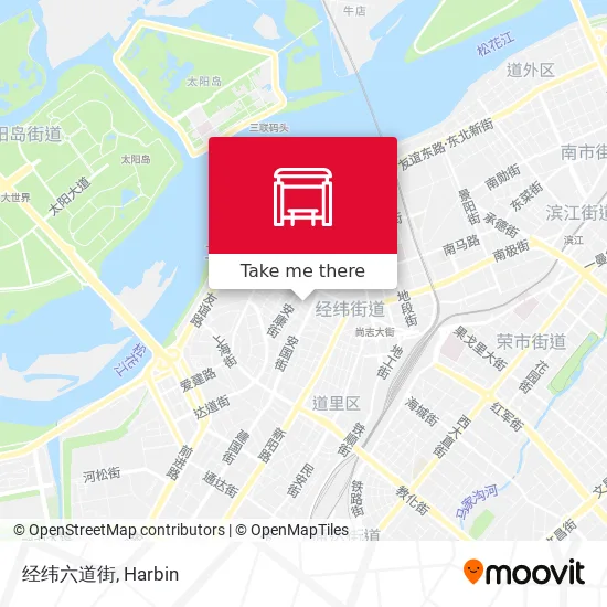 经纬六道街 map