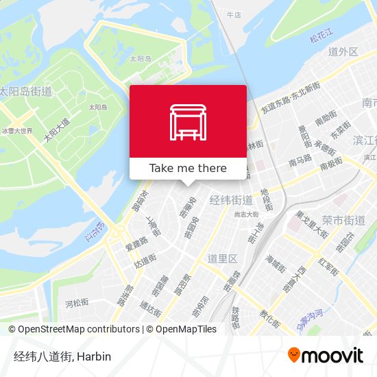 经纬八道街 map