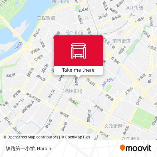 铁路第一小学 map