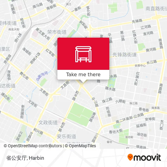 省公安厅 map