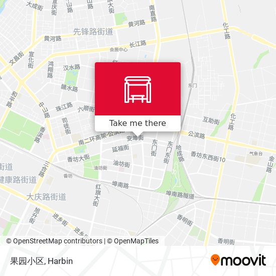果园小区 map