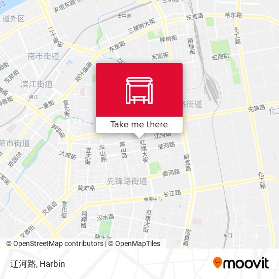 辽河路 map