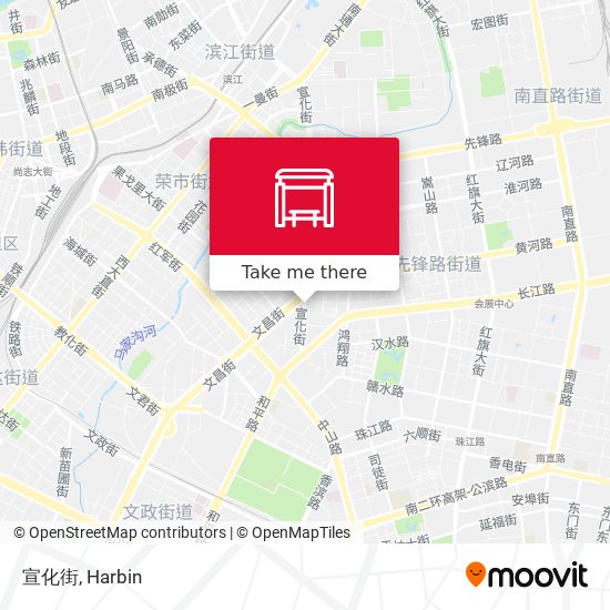 宣化街 map