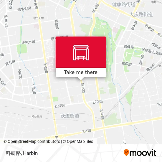 科研路 map