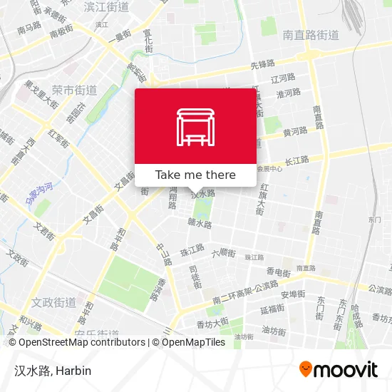 汉水路 map