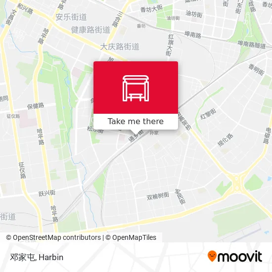 邓家屯 map