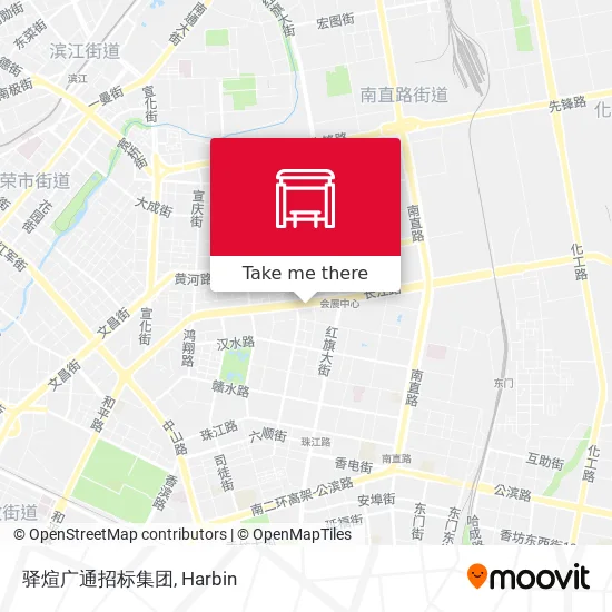 驿煊广通招标集团 map