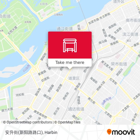 安升街(新阳路路口) map