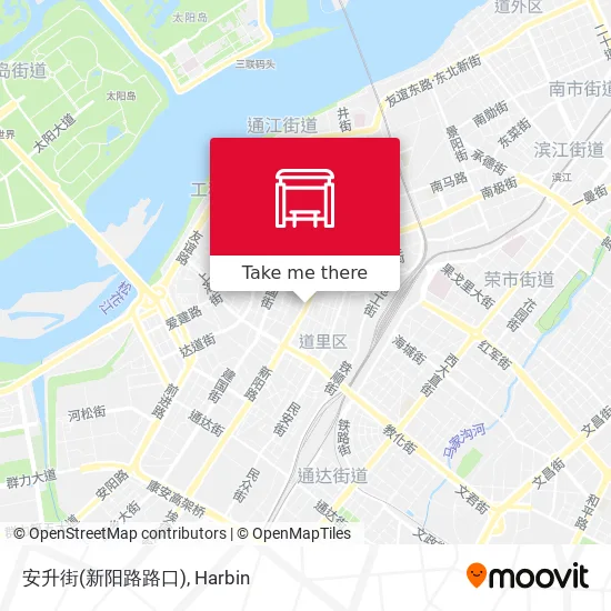 安升街(新阳路路口) map