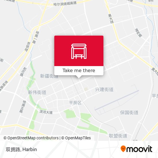 双拥路 map