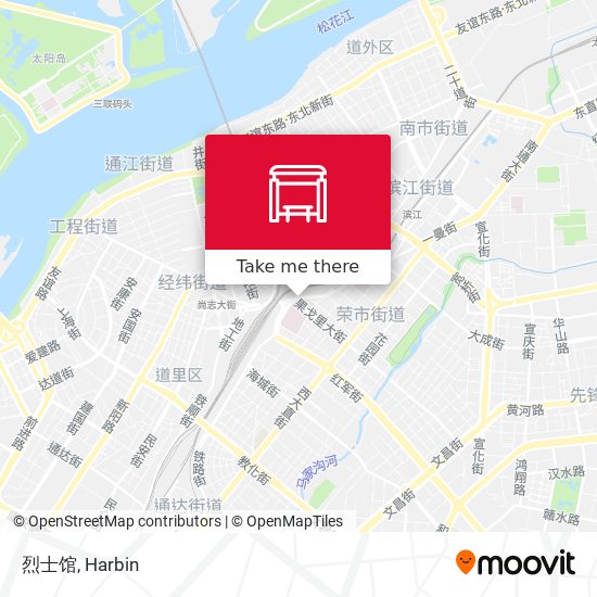 烈士馆 map