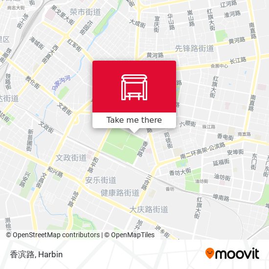 香滨路 map