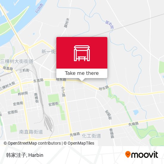 韩家洼子 map