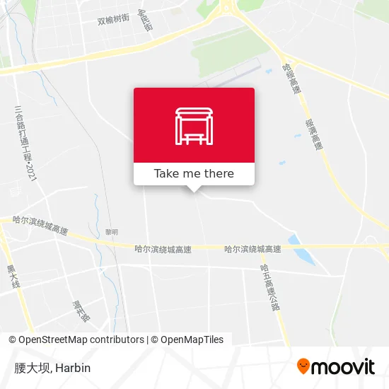 腰大坝 map