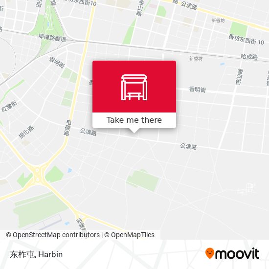 东柞屯 map