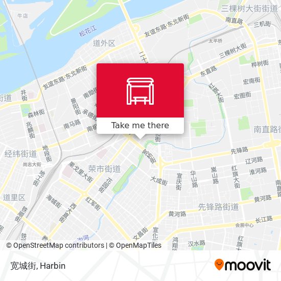 宽城街 map
