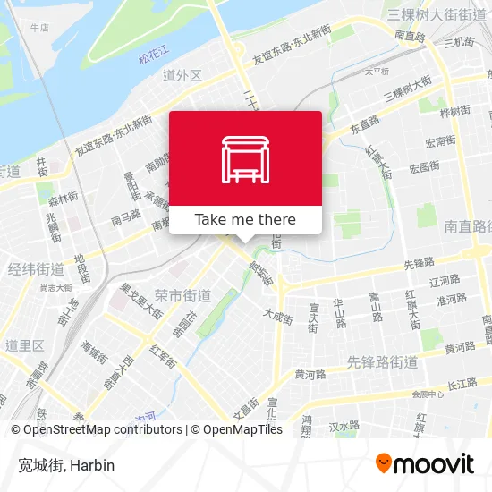 宽城街 map