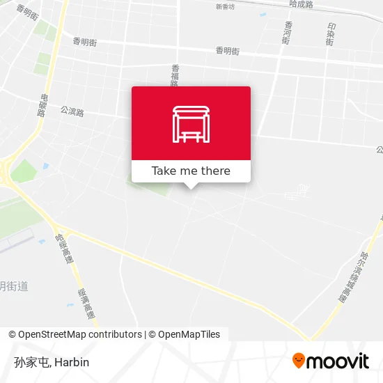 孙家屯 map