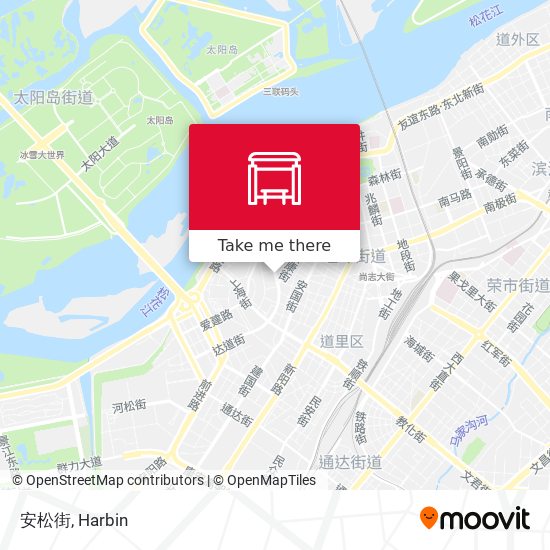 安松街 map