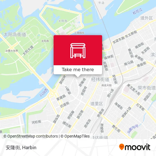 安隆街 map