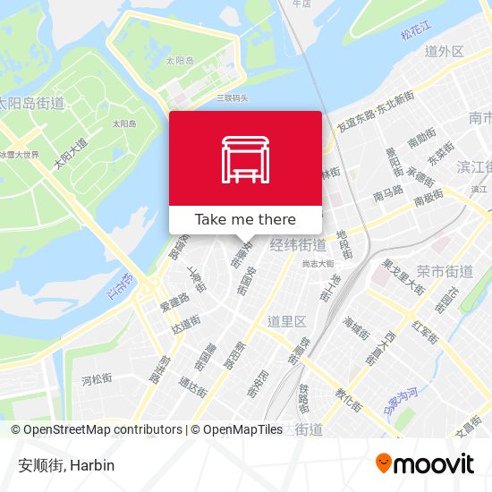 安顺街 map