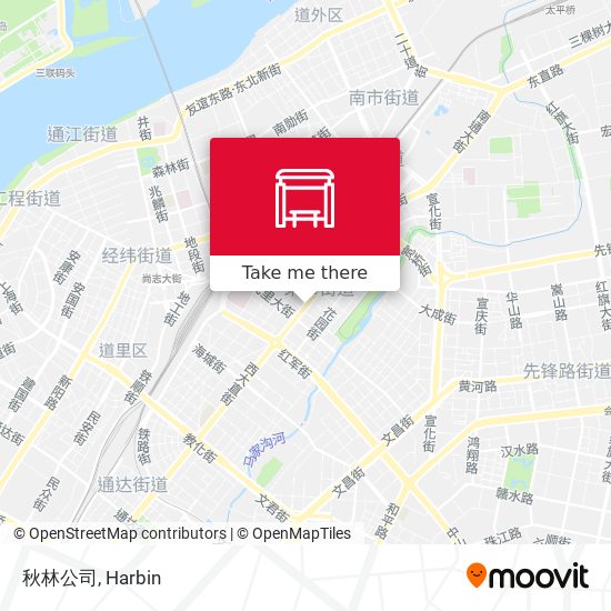 秋林公司 map