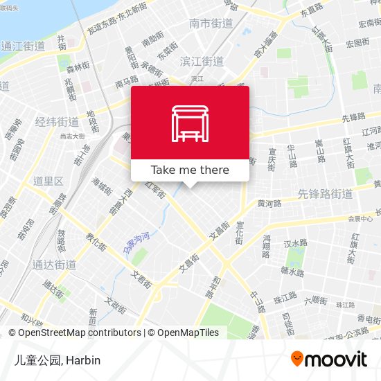 儿童公园 map