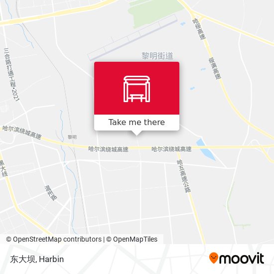东大坝 map