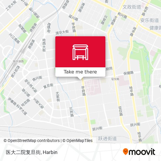医大二院复旦街 map