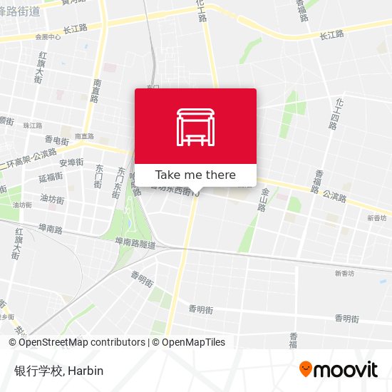 银行学校 map