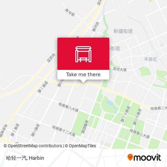 哈轻一汽 map