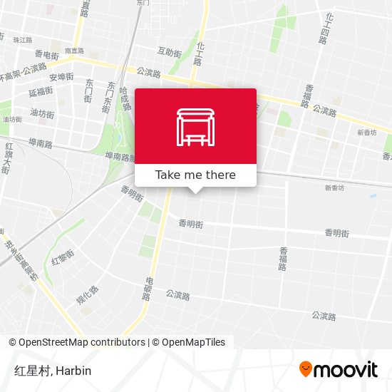 红星村 map