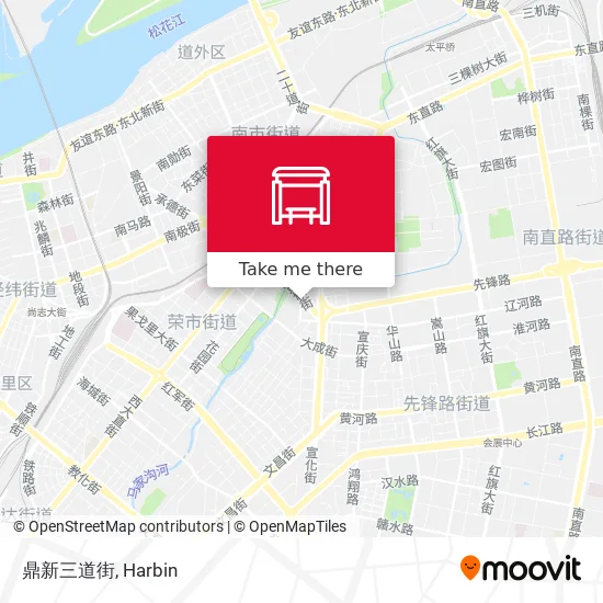 鼎新三道街 map