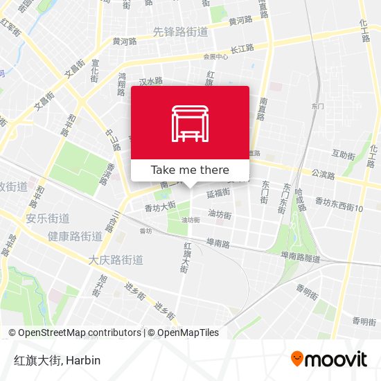 红旗大街 map