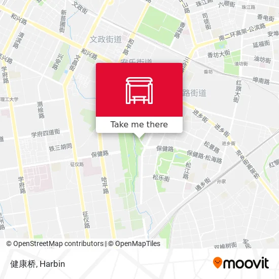 健康桥 map